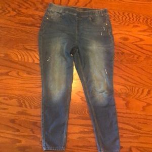 Justice jeans pull on 22 plus